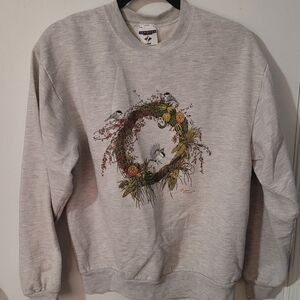 Vintage 90s Women's M Jerzees Sweat shirt RUS 654 ft. Endless Designs